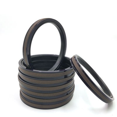 Anillo o hidráulico de nylon del sello de aceite del sello SPGW del pistón para el excavador