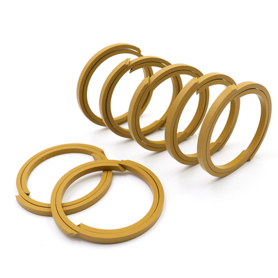 Sellos hidráulicos de bronce de Ring Kzt Hydraulic Piston Oil del desgaste de Ptfe