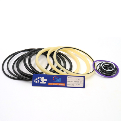 Excavador hidráulico de la correa eslabonada de Kit Fit Furukawa F21 del sello del triturador de la gota de la roca