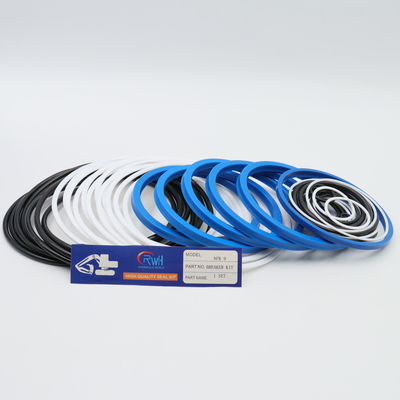 Sello hidráulico Kit Hammer Spare Parts NPK azul 9XB del triturador de la PU