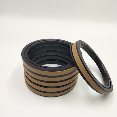 Sello hidráulico PTFE del pistón de RWH/NOK SPGW de bronce para el excavador