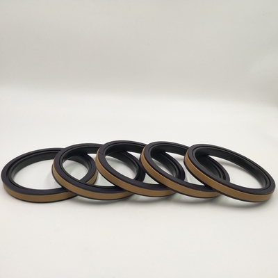 Sello hidráulico PTFE del pistón de RWH/NOK SPGW de bronce para el excavador