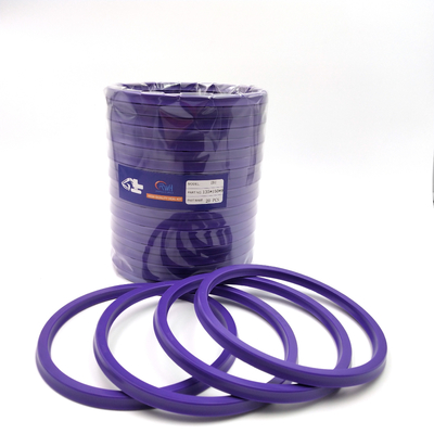 Color púrpura de la IDI de Rod Seal del tamaño estándar del material hidráulico de la PU
