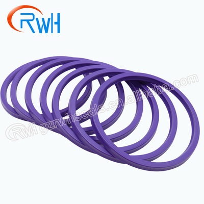 Color púrpura de la IDI de Rod Seal del tamaño estándar del material hidráulico de la PU
