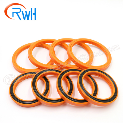 Excavador PU Piston And Rod Seals de la correa eslabonada para los talleres de reparaciones de la maquinaria