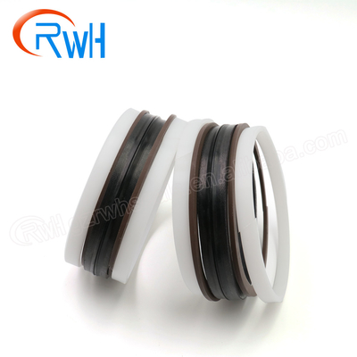NCF hidráulico del sello PTFE NBR del pistón de RWH para el excavador de la correa eslabonada