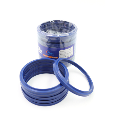 Excavador PU Hydraulic Dust Seal, sello azul del limpiador del ADO del color