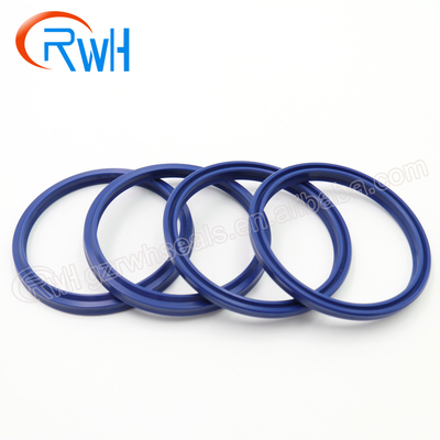 Excavador PU Hydraulic Dust Seal, sello azul del limpiador del ADO del color