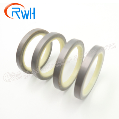 Sello de la prueba del polvo de DLI, pistón hidráulico Rod Seal de la PU del metal blanco