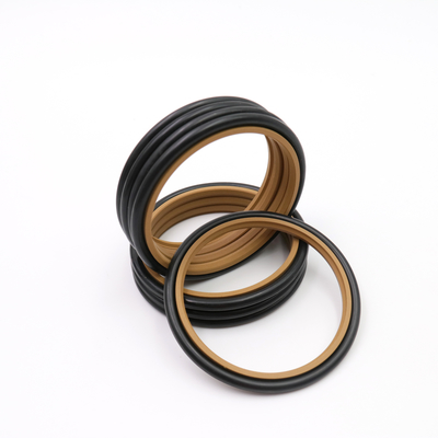 Anillo hidráulico HBTS PTFE NBR del almacenador intermediario del material de construcción