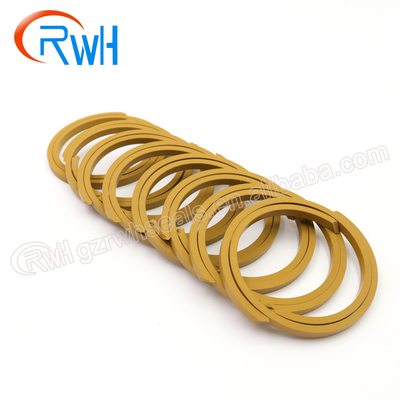 Sellos hidráulicos de bronce de Ring Kzt Hydraulic Piston Oil del desgaste de Ptfe