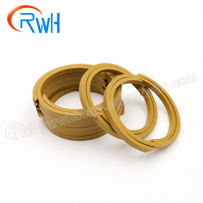 Sellos hidráulicos de bronce de Ring Kzt Hydraulic Piston Oil del desgaste de Ptfe