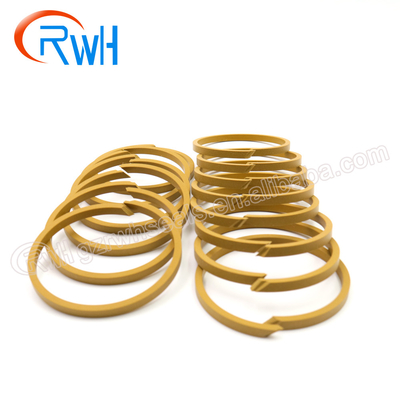 Sellos hidráulicos de bronce de Ring Kzt Hydraulic Piston Oil del desgaste de Ptfe