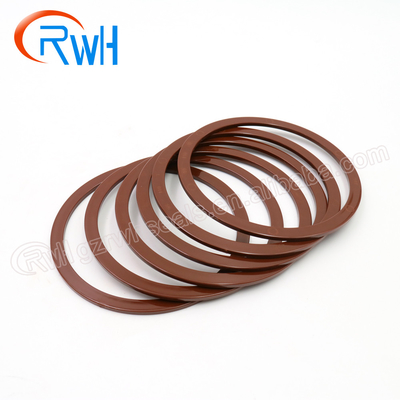 Sello de goma hidráulico de PTFE, anillo de respaldo BRILLANTE del cilindro hidráulico