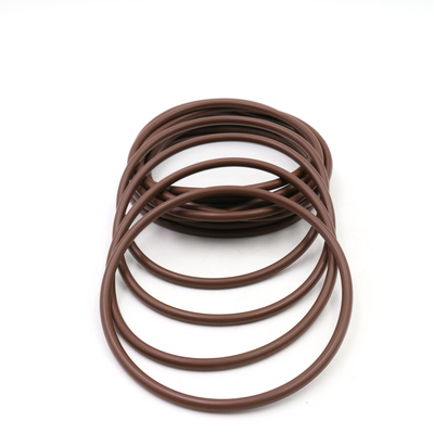 PU O Ring Stander Customized Size For del color de Brown mecánico