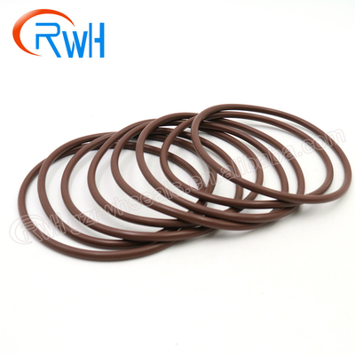 PU O Ring Stander Customized Size For del color de Brown mecánico
