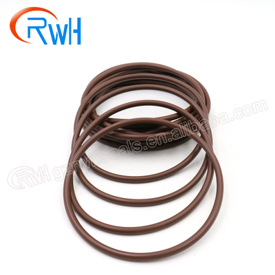PU O Ring Stander Customized Size For del color de Brown mecánico