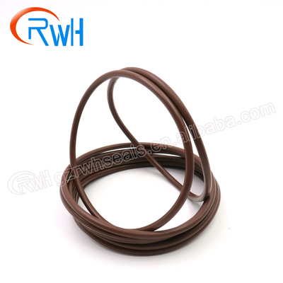 PU O Ring Stander Customized Size For del color de Brown mecánico