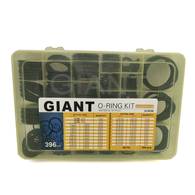 Tipo gigante nitrilo O Ring Box Set High Temperature para CAT Excavator