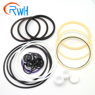 Material hidráulico del equipo PTFE del sello del triturador de la roca de HB20G con la manguera blanca