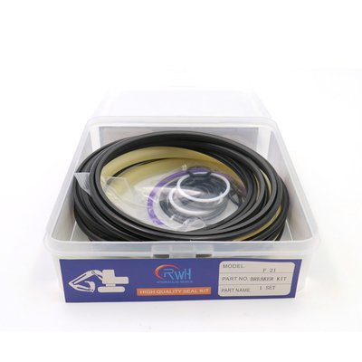 Excavador hidráulico de la correa eslabonada de Kit Fit Furukawa F21 del sello del triturador de la gota de la roca