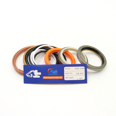Material de goma de la PU de Kit Resin Iron del sello hidráulico del JCB para 332Y-5599