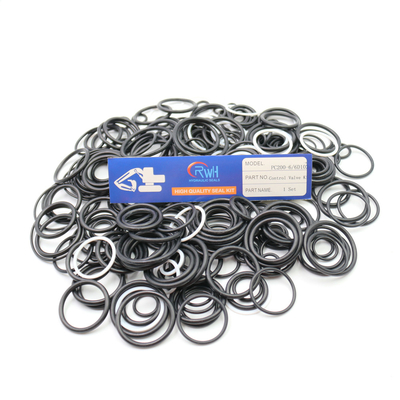 6D102 material de Kit Control Valve PTFE del sello del excavador PC200-6 KOMATSU