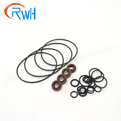 Equipo de la válvula de la palanca de ZX Series Rod Seal Kit Rubber Hitachi del excavador