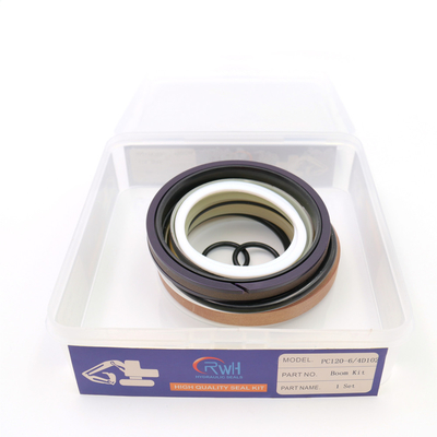 Material de los equipos NBR del sello del cilindro hidráulico de PC120-6 4D102 KOMATSU