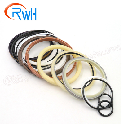 PTFE/excavador de Kit Fit Hyundai R220LC-9 del sello del cubo de la fibra