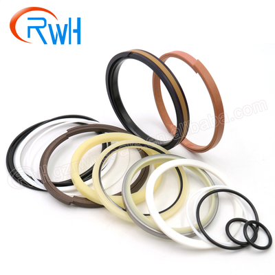 PTFE/excavador de Kit Fit Hyundai R220LC-9 del sello del cubo de la fibra