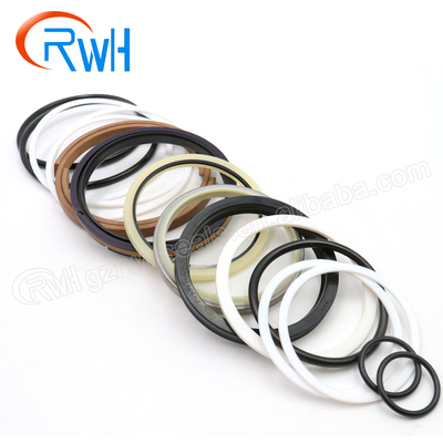 Material de goma del hierro de la resina de Kit Hyd Cylinder Seal Kit del sello de la PU KOMATSU