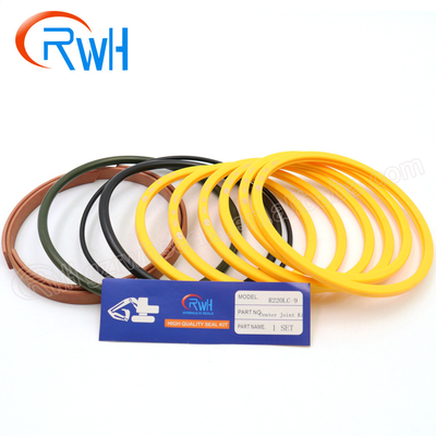 Excavador de goma Center Joint Seal Kit For Hyundai R220lc-9 de la PU