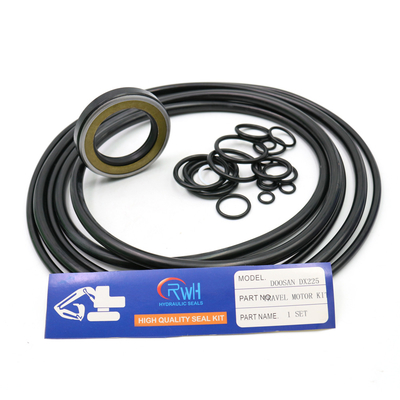 Equipo del sello del motor del viaje del equipo DOOSAN de Hydraulic Pump Seal del excavador DX225