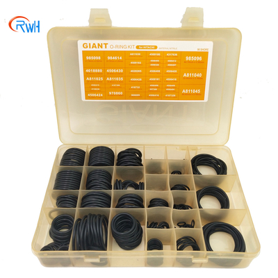 383 color negro material de Hitachi O Ring Kit NBR 90/NBR 70 de las PC