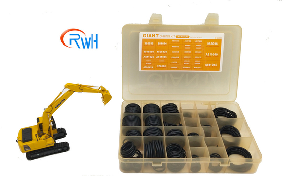 383 color negro material de Hitachi O Ring Kit NBR 90/NBR 70 de las PC