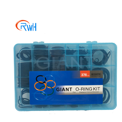 Glándula gigante NBR O Ring Box Black For Excavator Daewoo Doosan